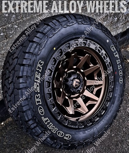 Bronze alloy wheels - 18",