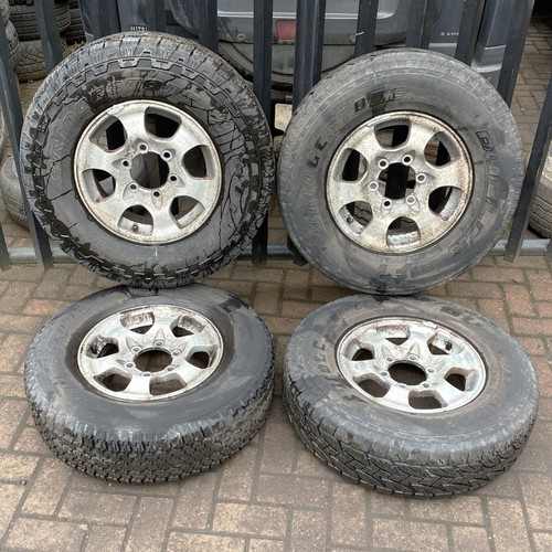Alloy wheel and tyre set - alloy,