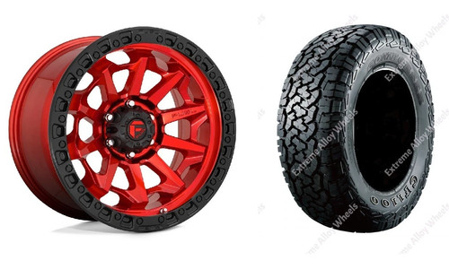 Red covert alloy wheels - covert,