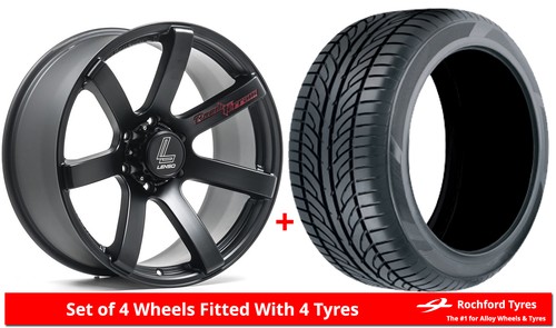 Alloy wheels tyres lenso - 18",